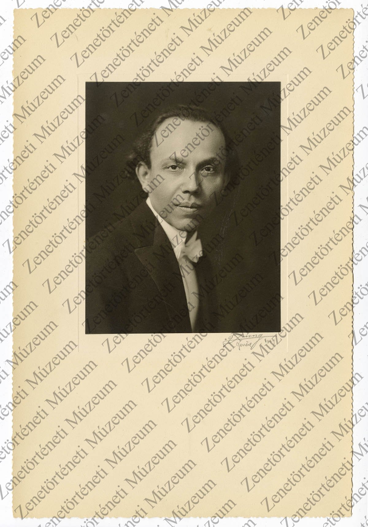 Rácz Aladár portré, Genf 1929 (2) (Zenetörténeti Múzeum CC BY-NC-SA)