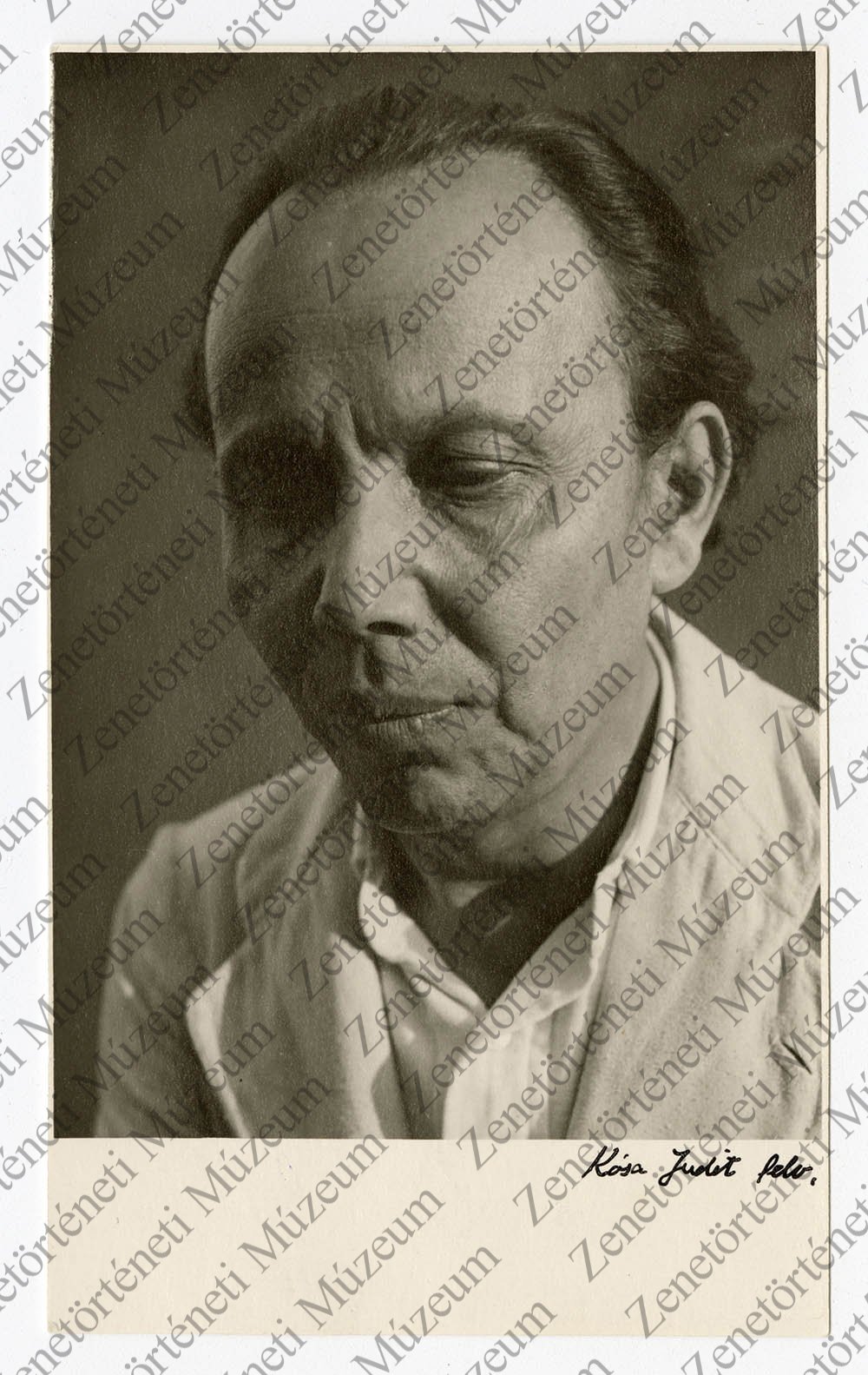 Rácz Aladár fénykpe (1942) (Zenetörténeti Múzeum CC BY-NC-SA)