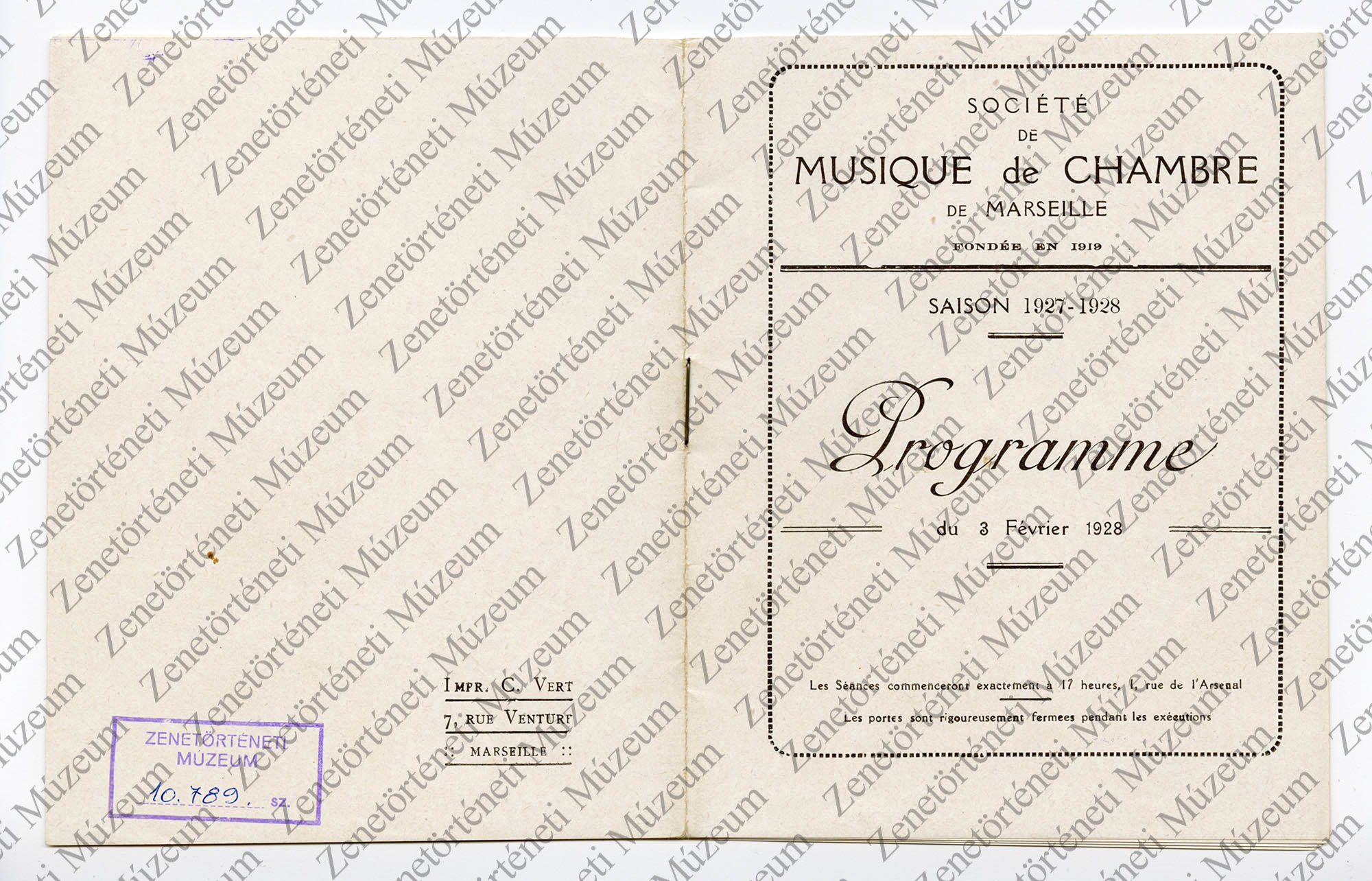 Rácz Aladár 1928. jan. 27-i koncertjének hirdetése (Zenetörténeti Múzeum CC BY-NC-SA)