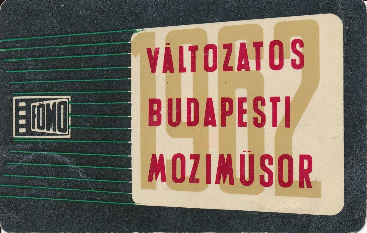 kártyanaptár 1962 (Magyar Kereskedelmi és Vendéglátóipari Múzeum CC BY-NC-SA)