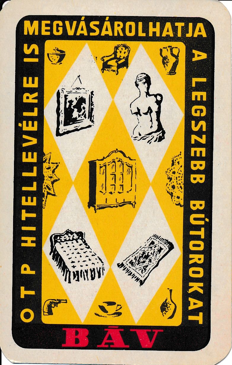 kártyanaptár 1965 (Magyar Kereskedelmi és Vendéglátóipari Múzeum CC BY-NC-SA)