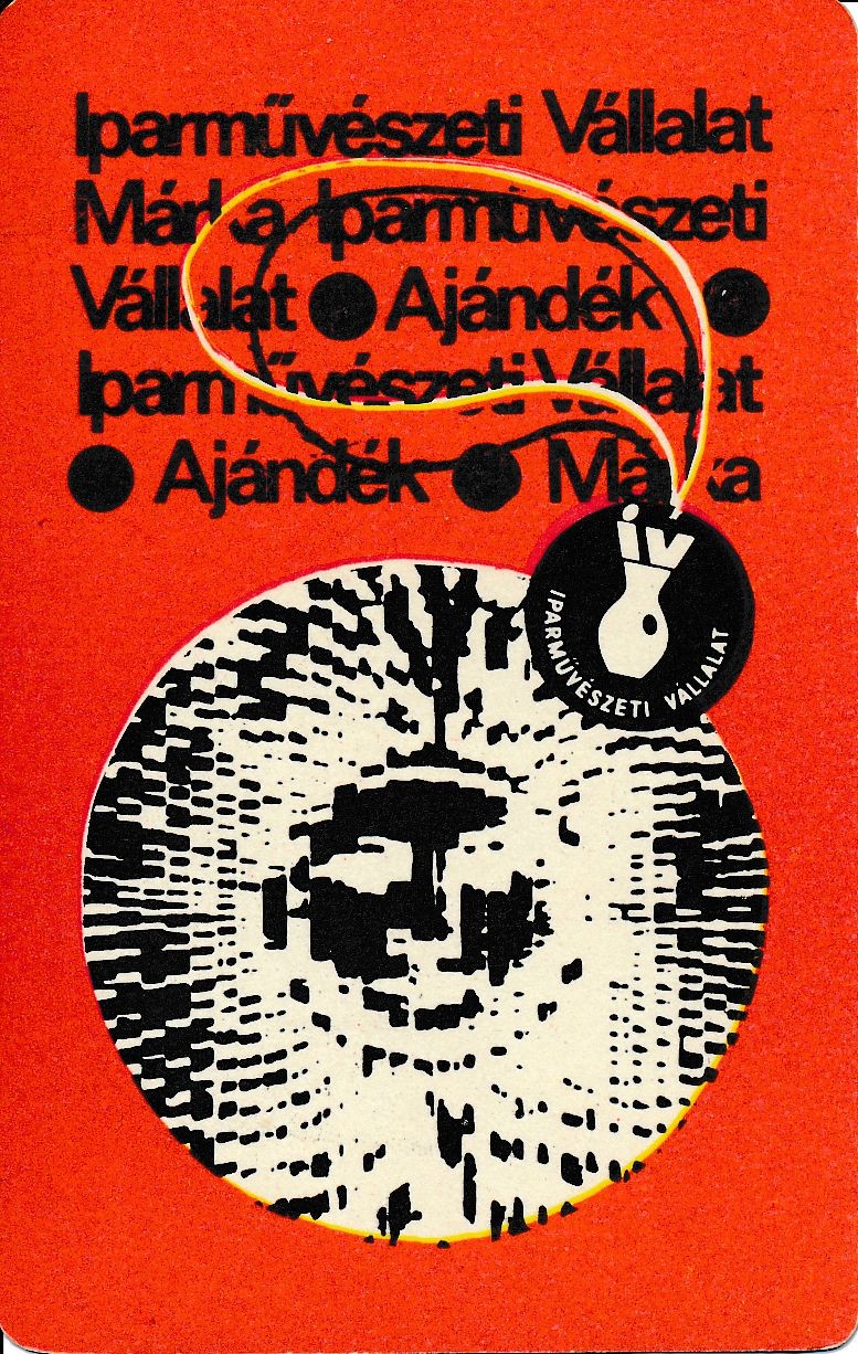 Iparművészeti Vállalat kártyanaptár 1968 (Magyar Kereskedelmi és Vendéglátóipari Múzeum CC BY-NC-SA)