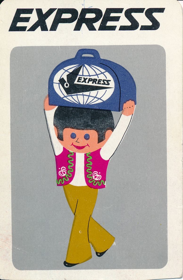 Express Ifjúsági és Diák Utazási Iroda kártyanaptár 1971 (Magyar Kereskedelmi és Vendéglátóipari Múzeum CC BY-NC-SA)