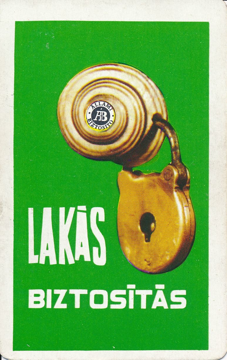 Állami Biztosító kártyanaptár 1972 (Magyar Kereskedelmi és Vendéglátóipari Múzeum CC BY-NC-SA)