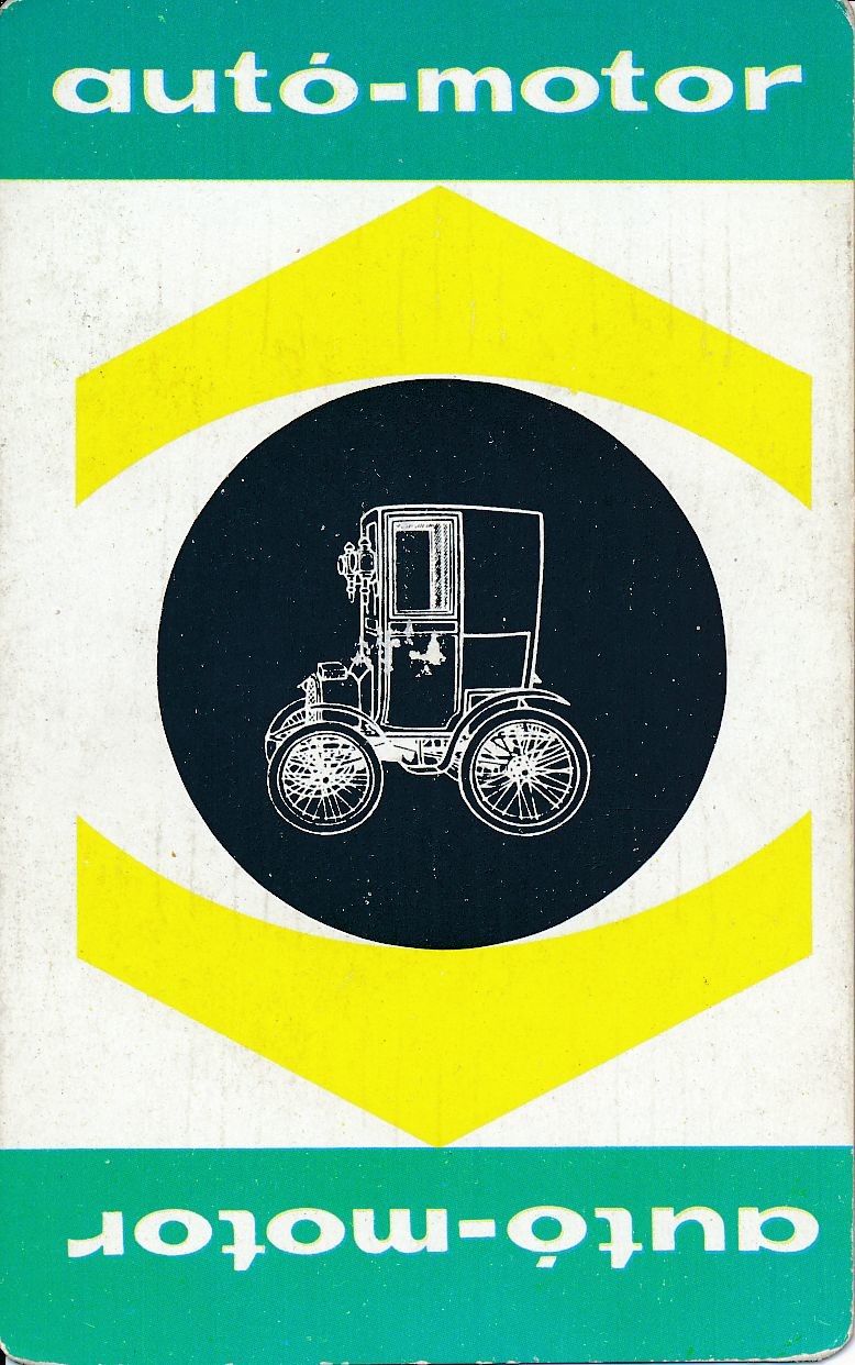 autó-motor újság kártyanaptár 1972 (Magyar Kereskedelmi és Vendéglátóipari Múzeum CC BY-NC-SA)