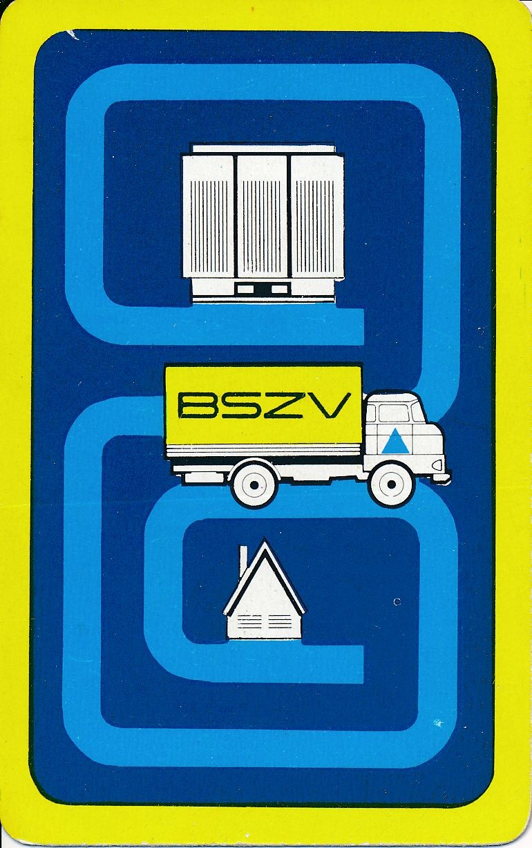 Budapesti Szállítási Vállalat kártyanaptár 1973 (Magyar Kereskedelmi és Vendéglátóipari Múzeum CC BY-NC-SA)