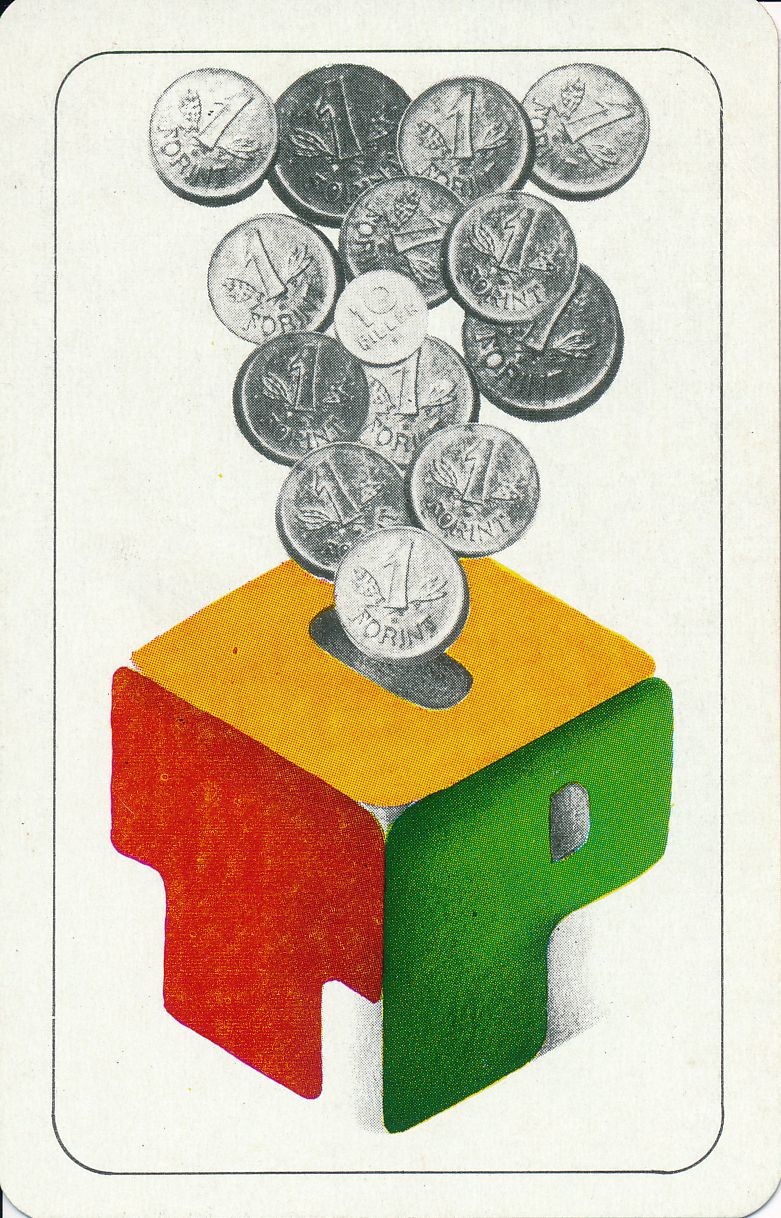 Országos Takarékpénztár kártyanaptár 1976 (Magyar Kereskedelmi és Vendéglátóipari Múzeum CC BY-NC-SA)