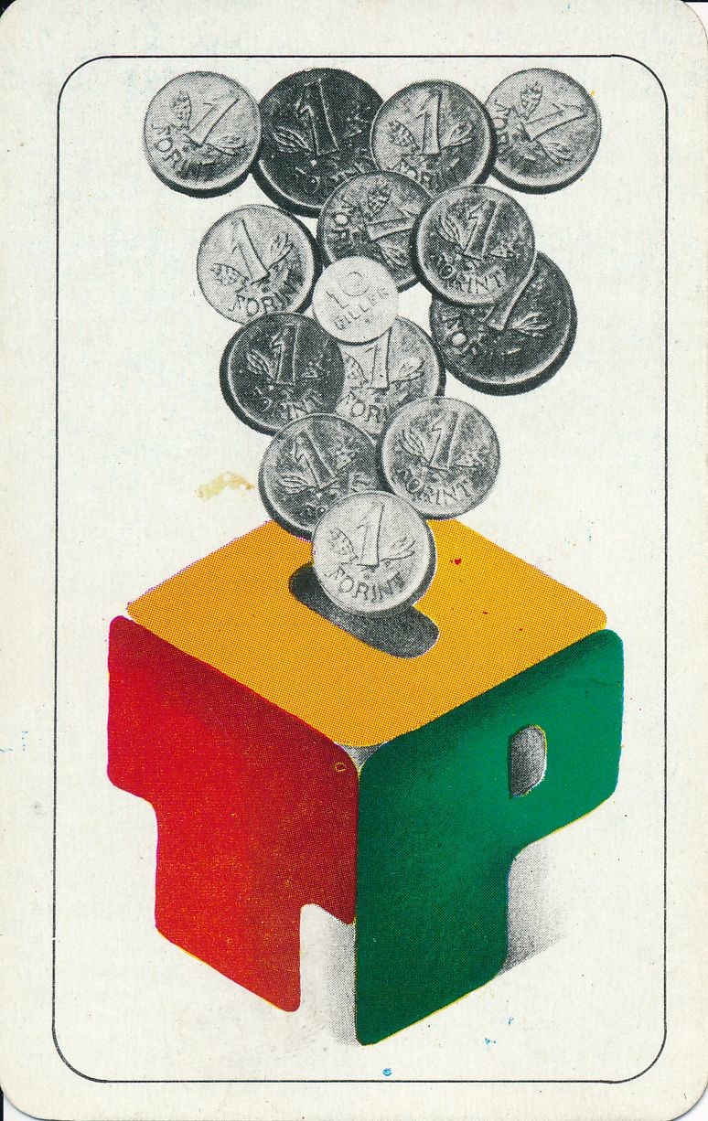 Boldog Új Évet Kíván az Országos Takarékpénztár 1976 (Magyar Kereskedelmi és Vendéglátóipari Múzeum CC BY-NC-SA)