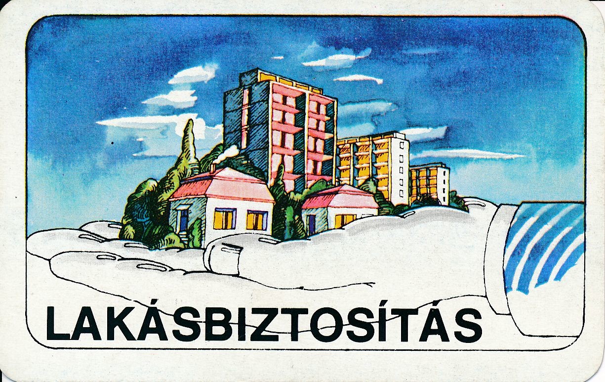Állami Biztosító kártyanaptár 1977 (Magyar Kereskedelmi és Vendéglátóipari Múzeum CC BY-NC-SA)