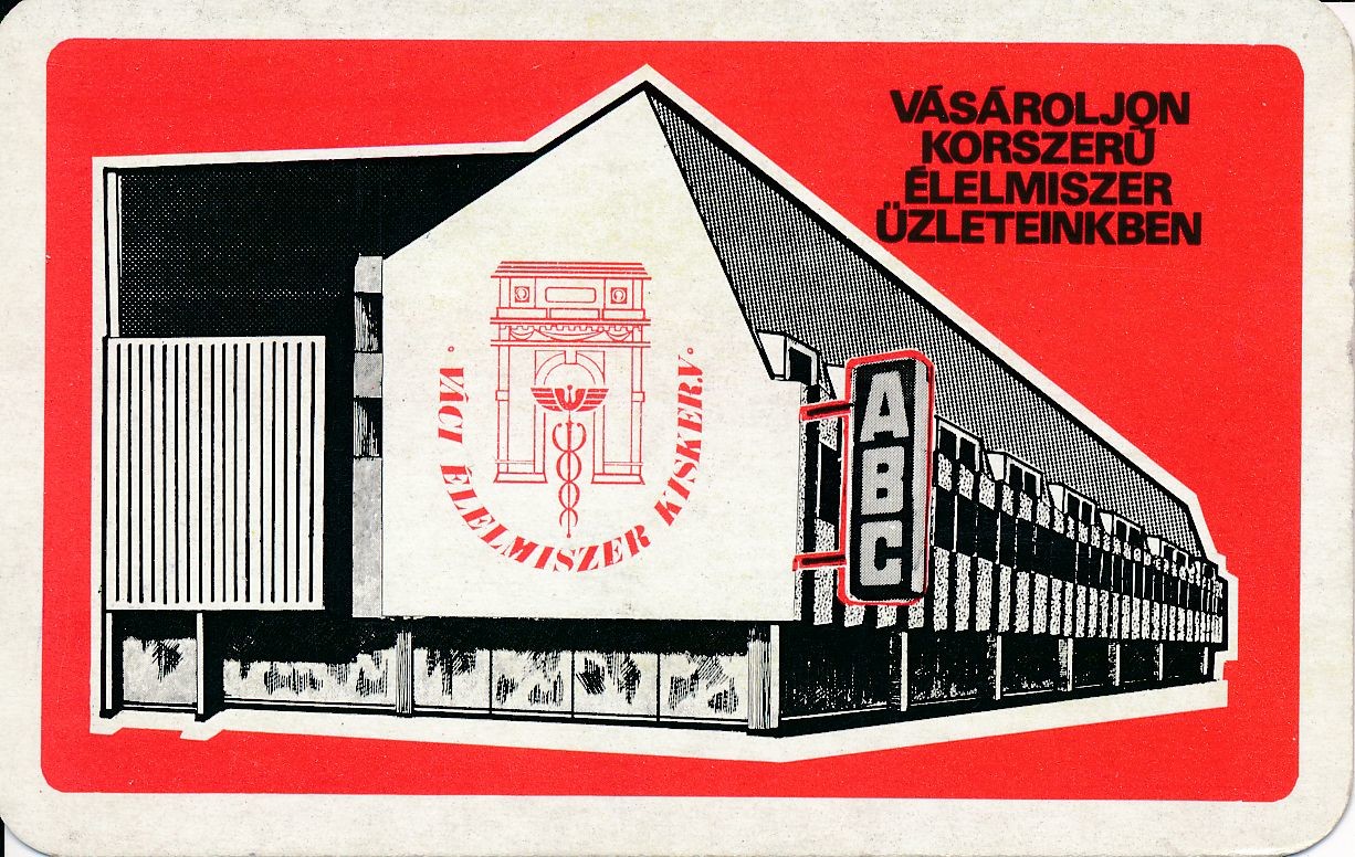 Váci Élelmiszer Kiskereskedelmi Vállalat kártyanaptár 1978 (Magyar Kereskedelmi és Vendéglátóipari Múzeum CC BY-NC-SA)