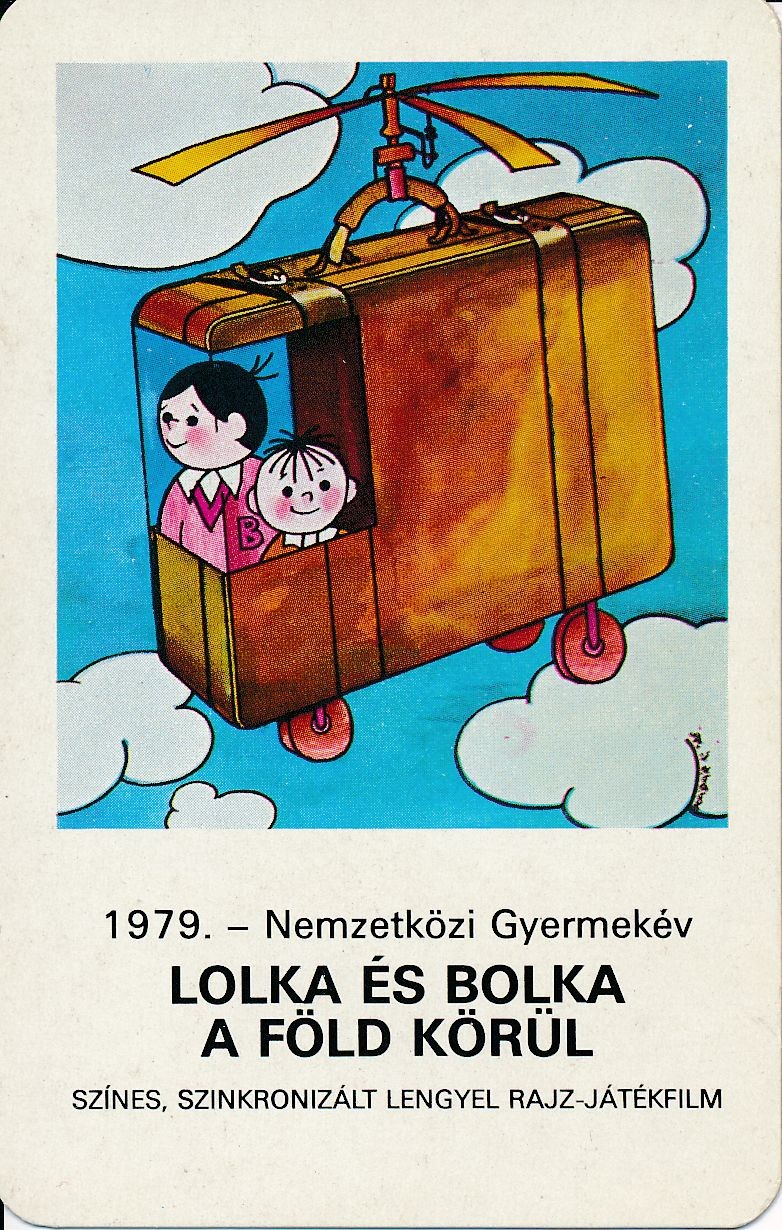 Nemzetközi Gyermekév kártyanaptár 1979 (Magyar Kereskedelmi és Vendéglátóipari Múzeum CC BY-NC-SA)