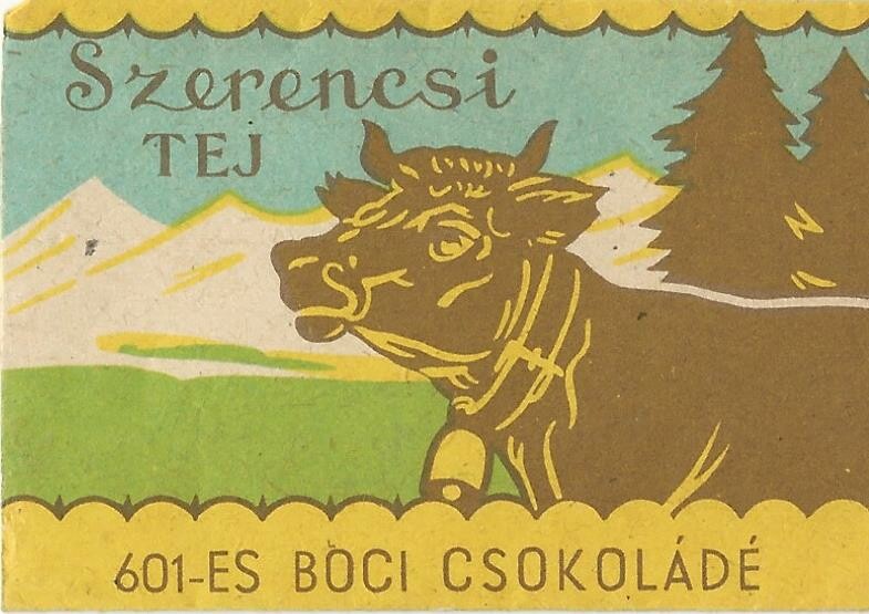 601-es Boci csokoládé (Magyar Kereskedelmi és Vendéglátóipari Múzeum CC BY-NC-SA)