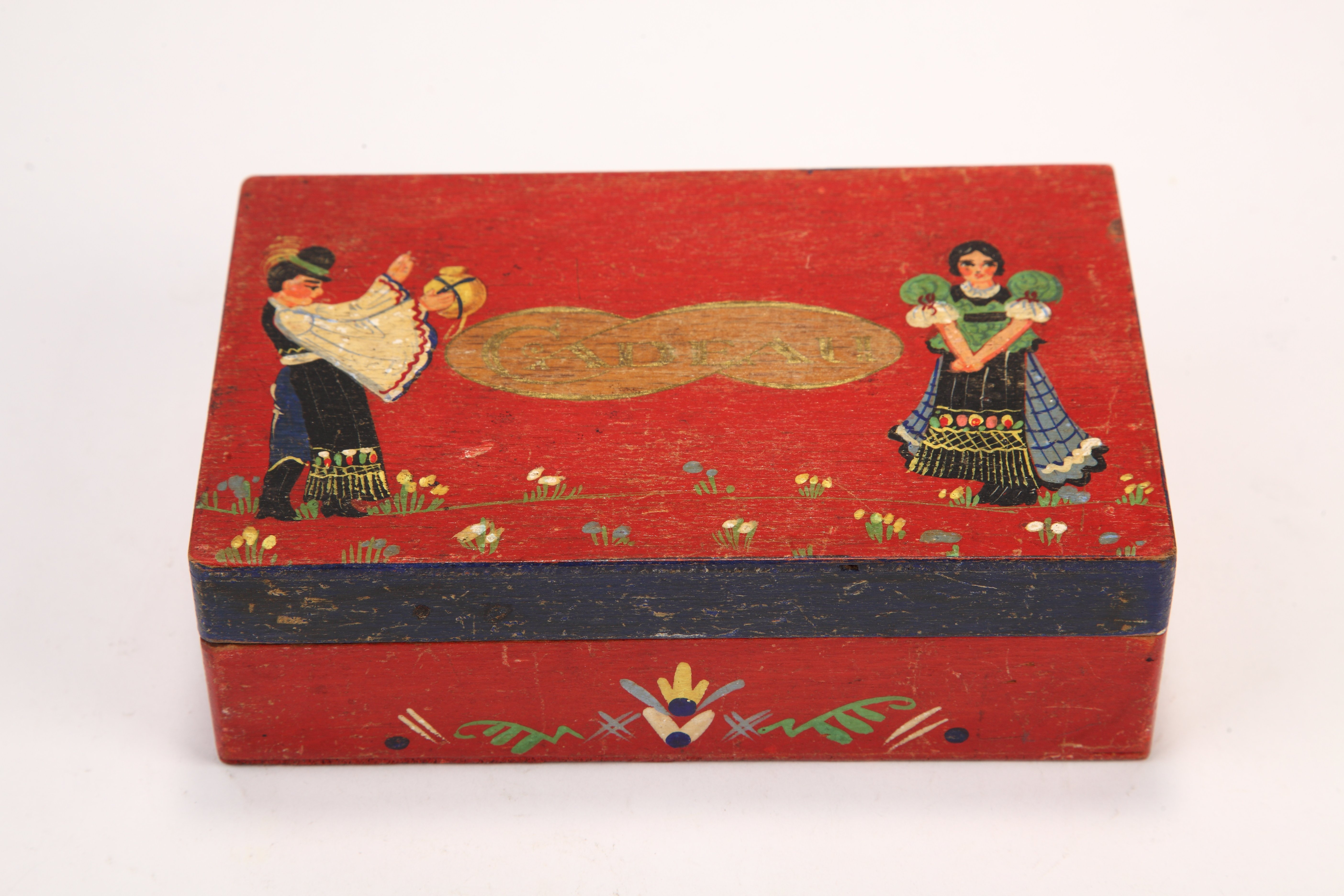 Cadeau Rt bonbonos doboz (Magyar Kereskedelmi és Vendéglátóipari Múzeum CC BY-NC-SA)