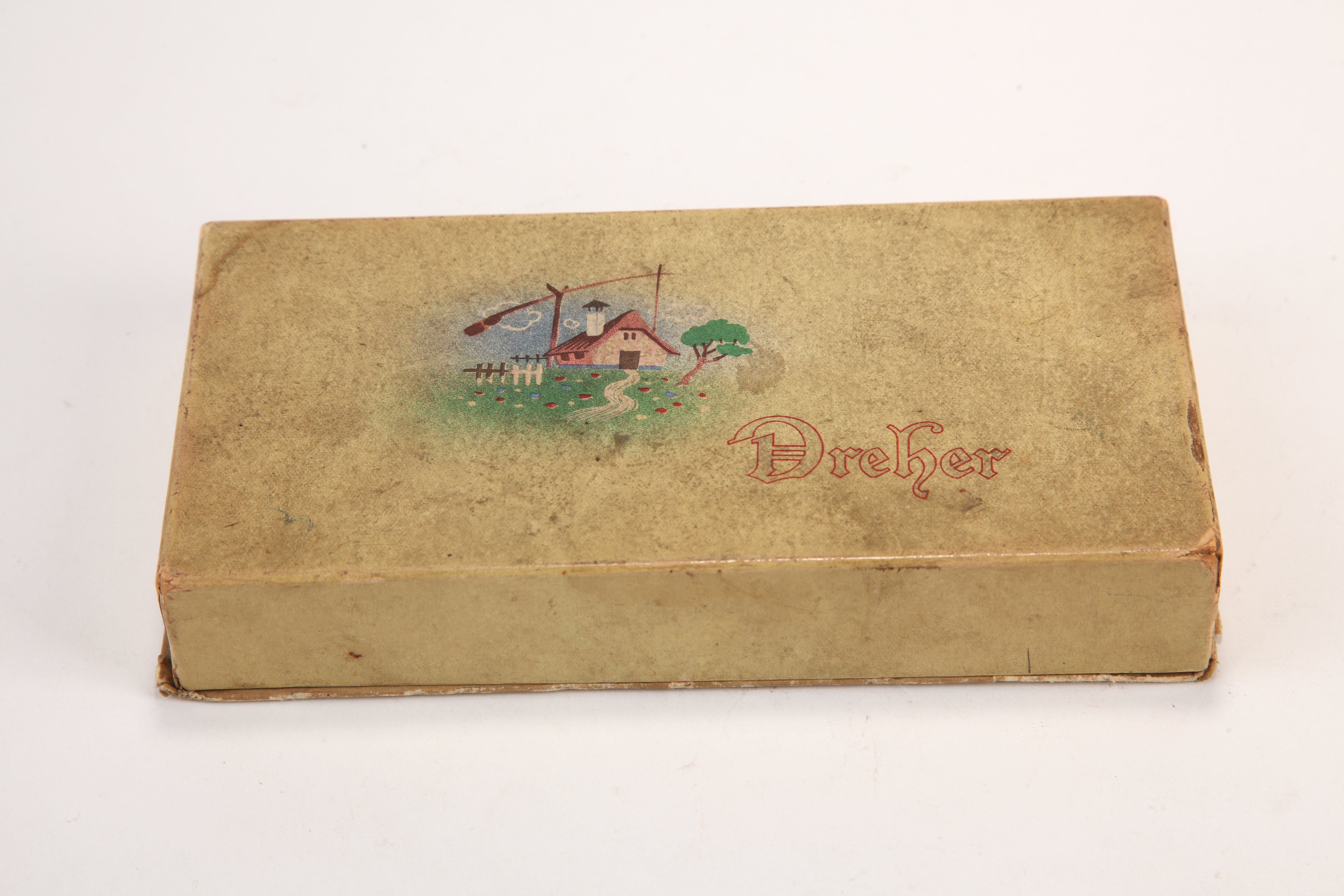 Dreher feliratú bonbonos doboz (Magyar Kereskedelmi és Vendéglátóipari Múzeum CC BY-NC-SA)