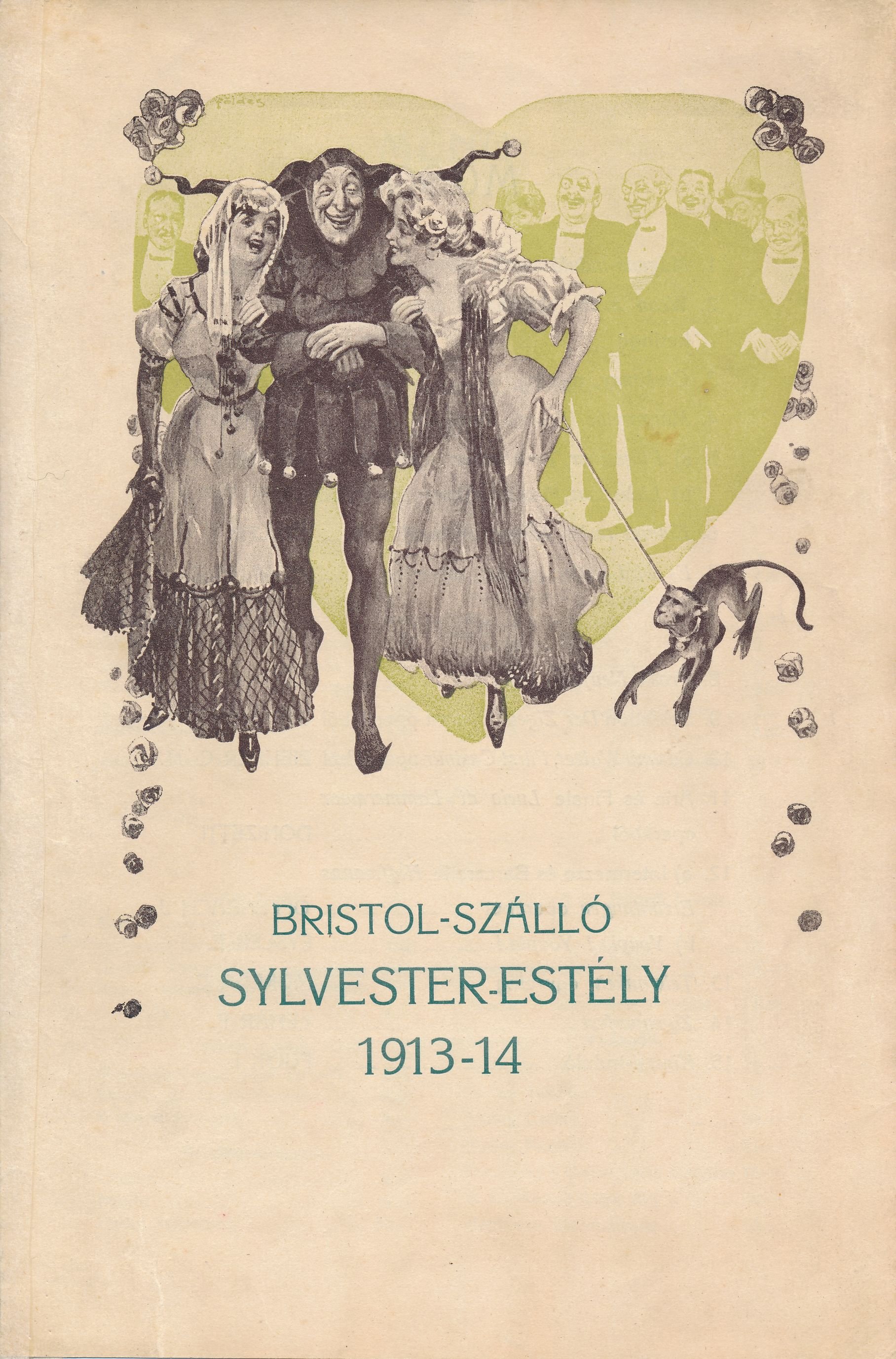 Bristol Szálloda Étterem menülap (Magyar Kereskedelmi és Vendéglátóipari Múzeum CC BY-NC-SA)
