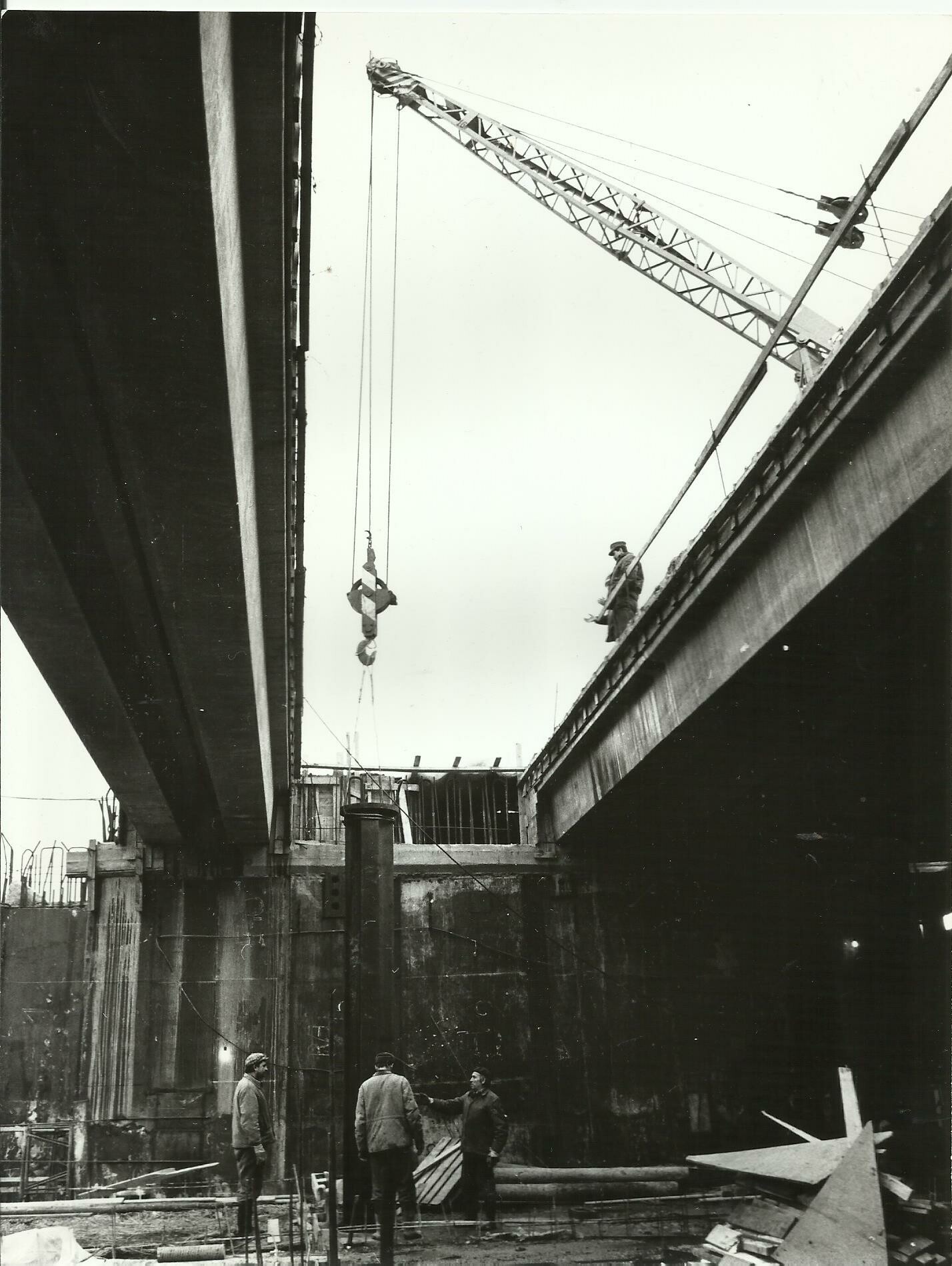 3-as metró építés (Angyalföldi Helytörténeti Gyűjtemény CC BY-NC-SA)