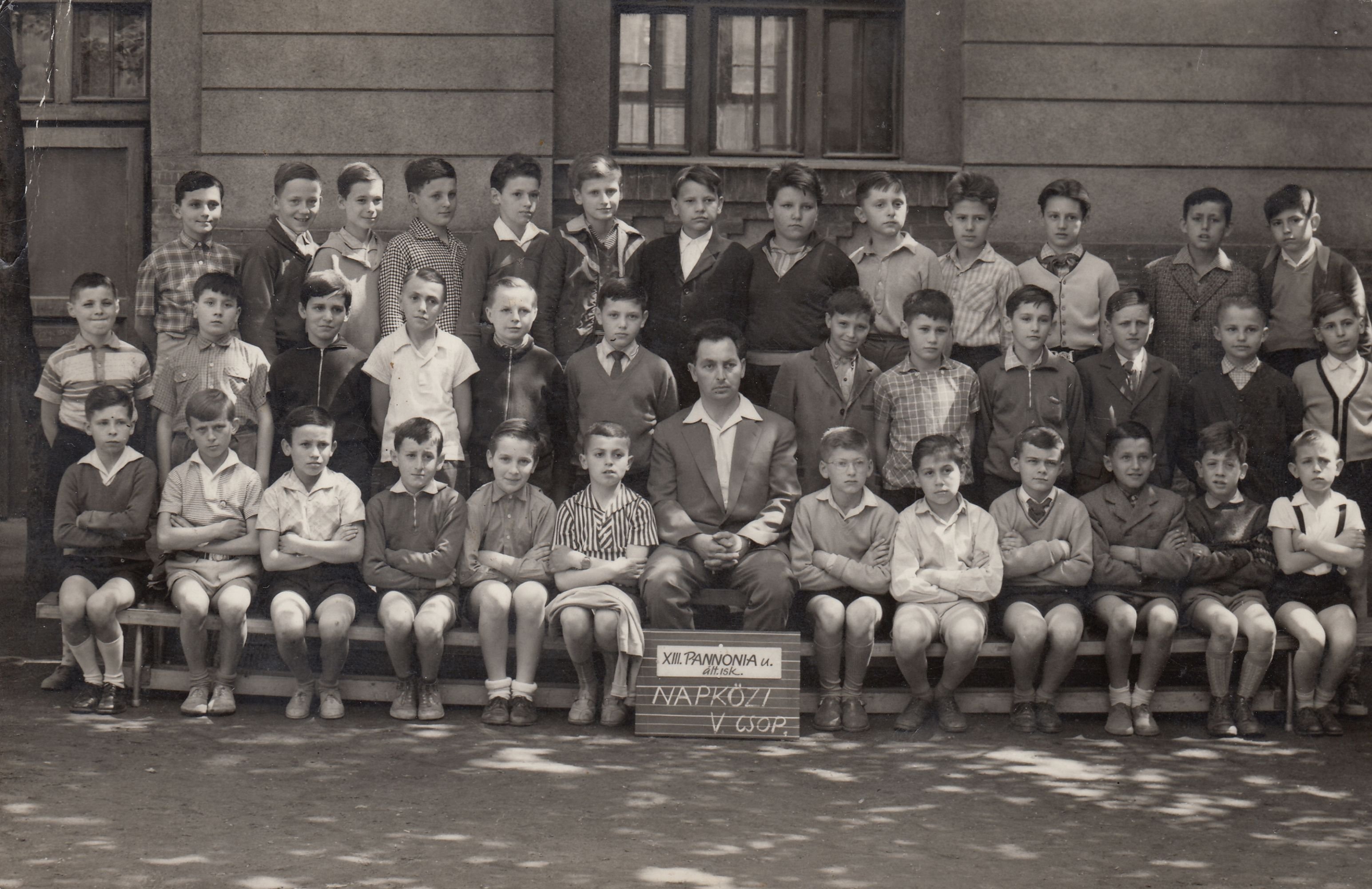 Pannónia Általános Iskola (Angyalföldi Helytörténeti Gyűjtemény CC BY-NC-SA)