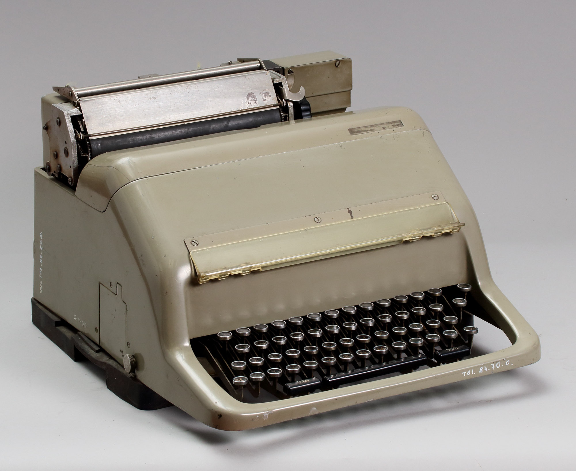 Távgépíró, Olivetti (Postamúzeum CC BY-NC-SA)