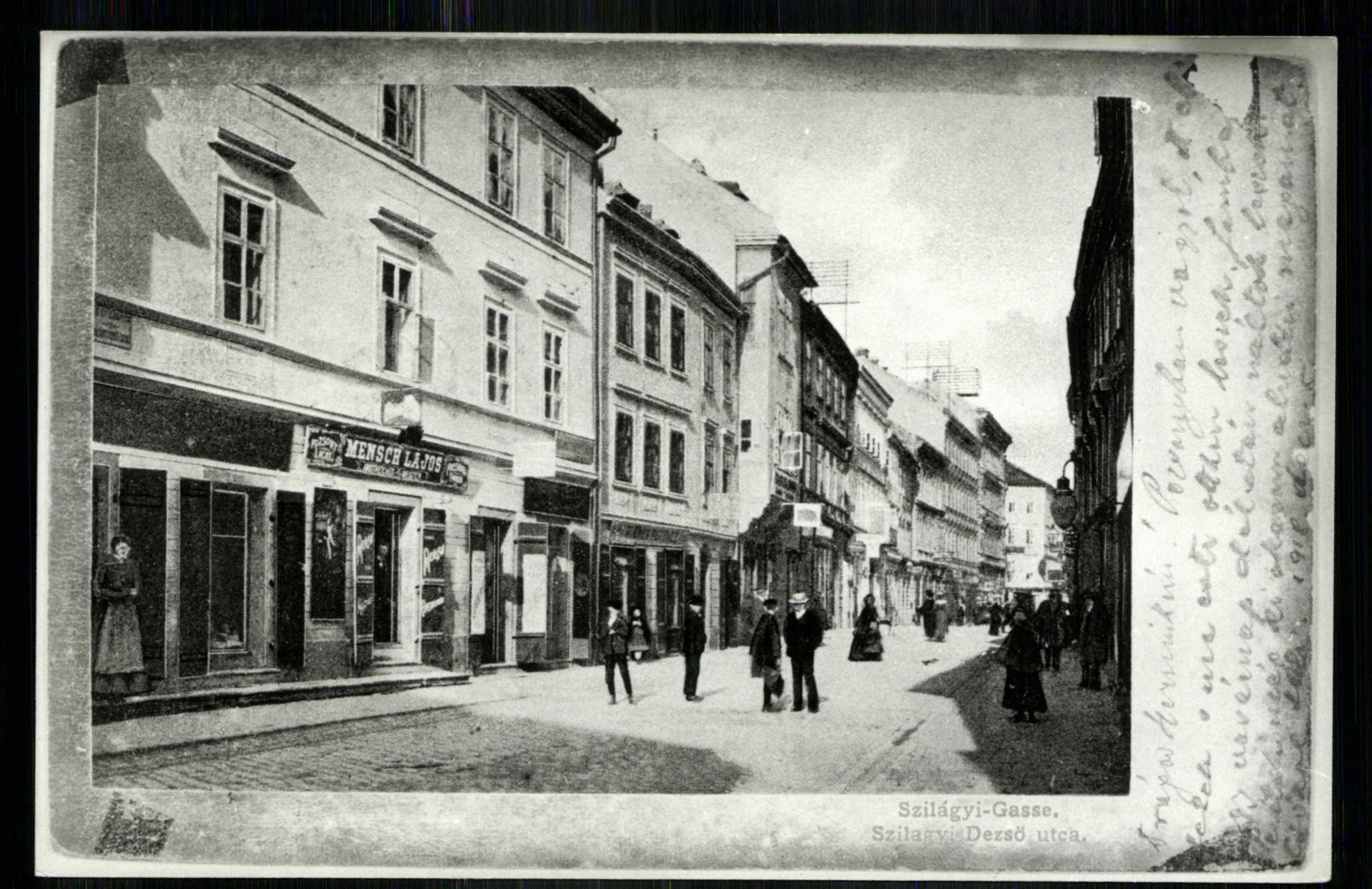 Pozsony; Szilágyi Dezső utca (Magyar Kereskedelmi és Vendéglátóipari Múzeum CC BY-NC-ND)