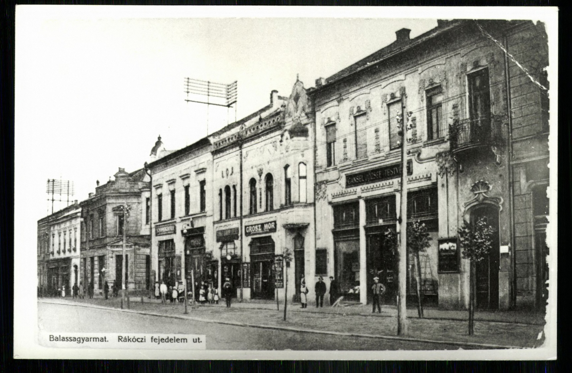 Balassagyarmat; Rákóczi fejedelem út (Magyar Kereskedelmi és Vendéglátóipari Múzeum CC BY-NC-ND)