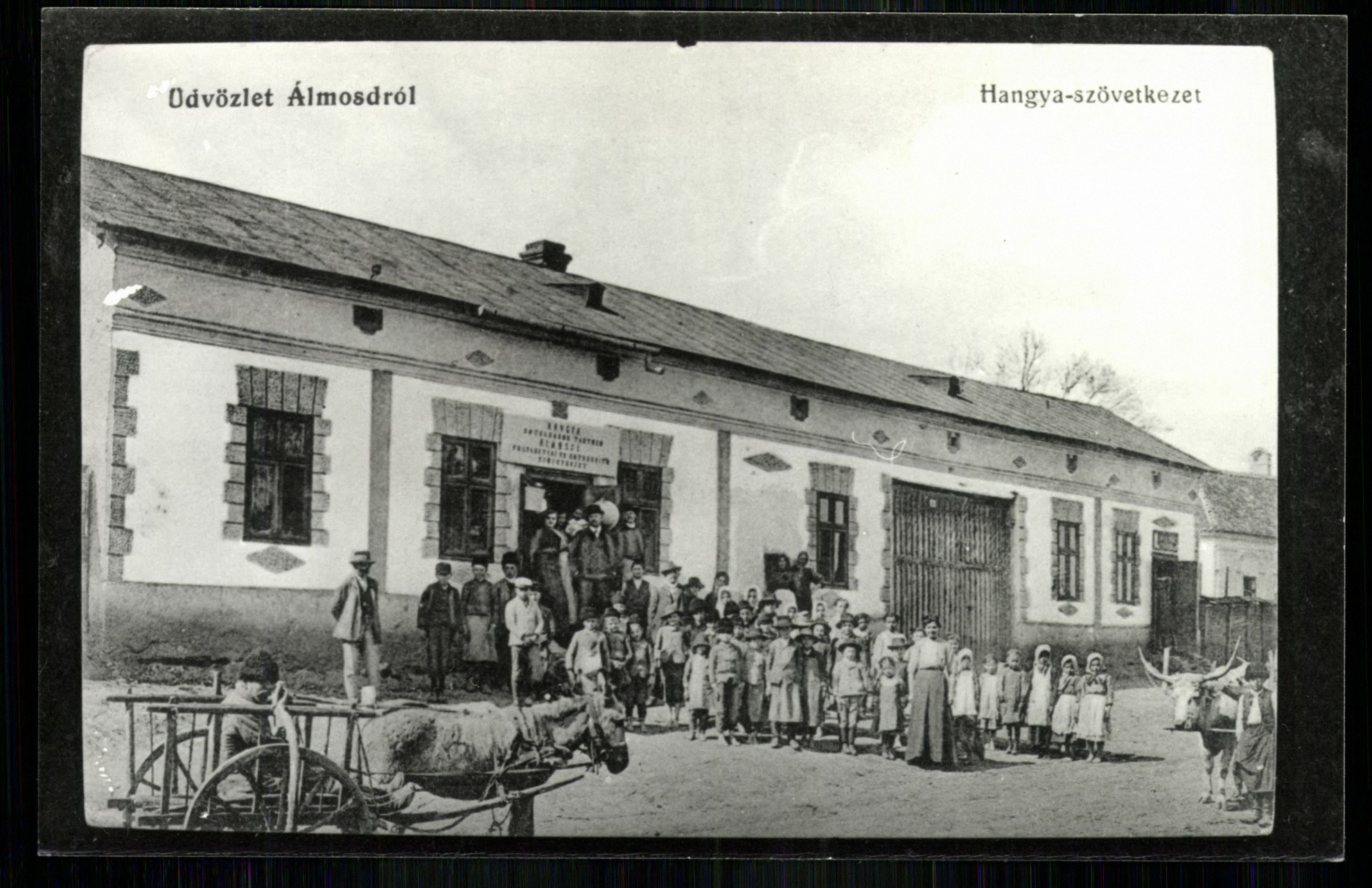 Álmos; Hangya Szövetkezet (Magyar Kereskedelmi és Vendéglátóipari Múzeum CC BY-NC-ND)