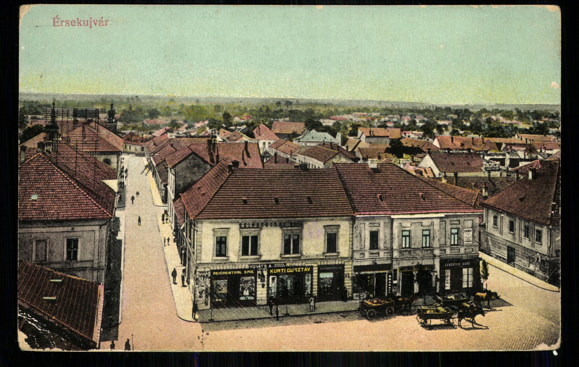 Érsekújvár; (Magyar Kereskedelmi és Vendéglátóipari Múzeum CC BY-NC-ND)