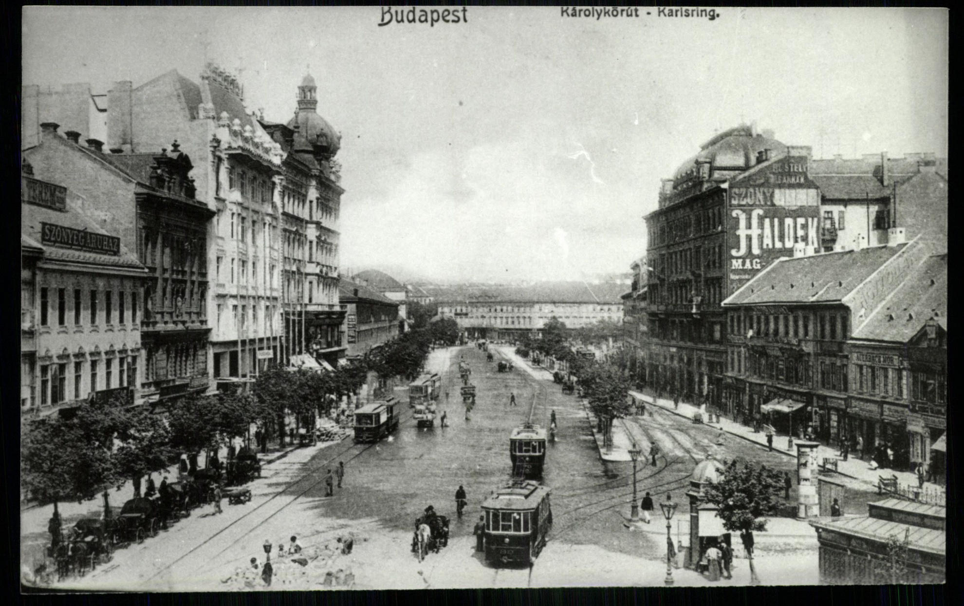 Budapest; Nagykörút (Magyar Kereskedelmi és Vendéglátóipari Múzeum CC BY-NC-ND)