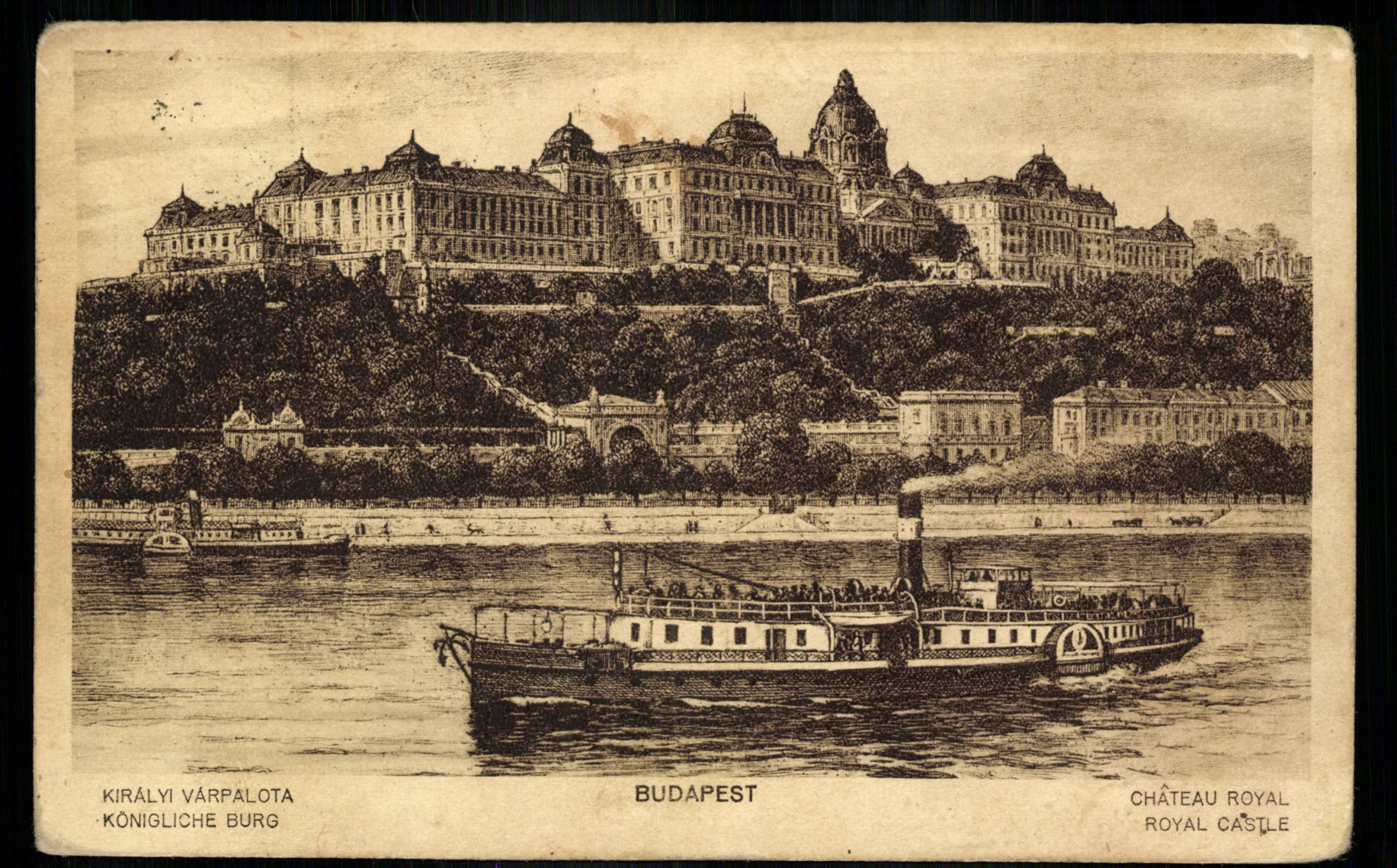 Budapest; Királyi Várpalota (Magyar Kereskedelmi és Vendéglátóipari Múzeum CC BY-NC-ND)