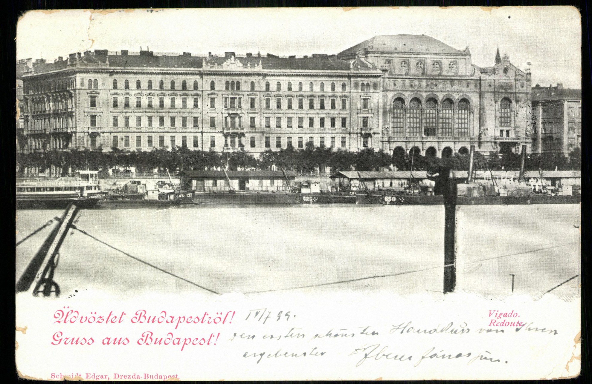 Budapest; Vigadó (Magyar Kereskedelmi és Vendéglátóipari Múzeum CC BY-NC-ND)