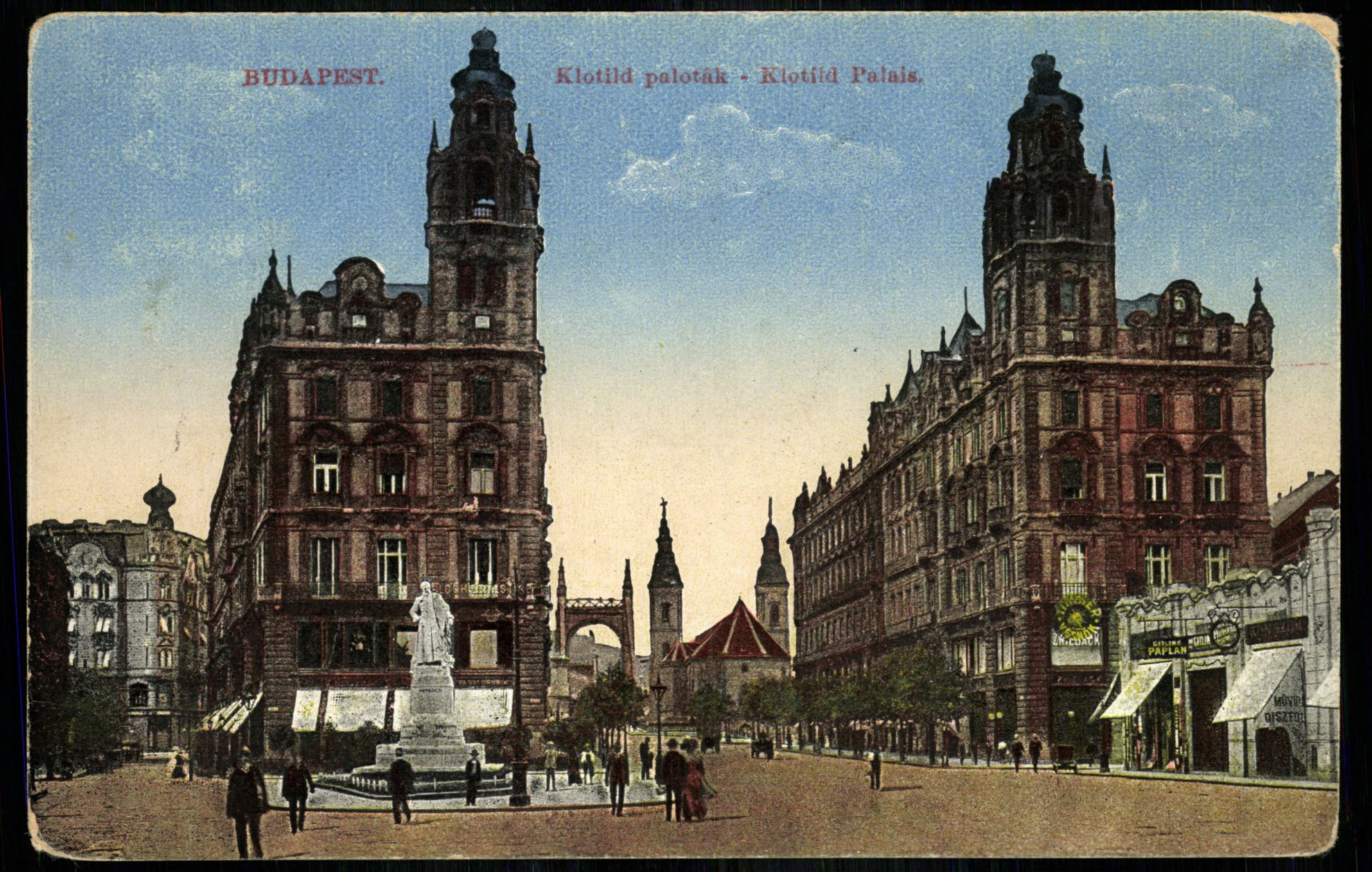 Budapest; Klotild paloták (Magyar Kereskedelmi és Vendéglátóipari Múzeum CC BY-NC-ND)