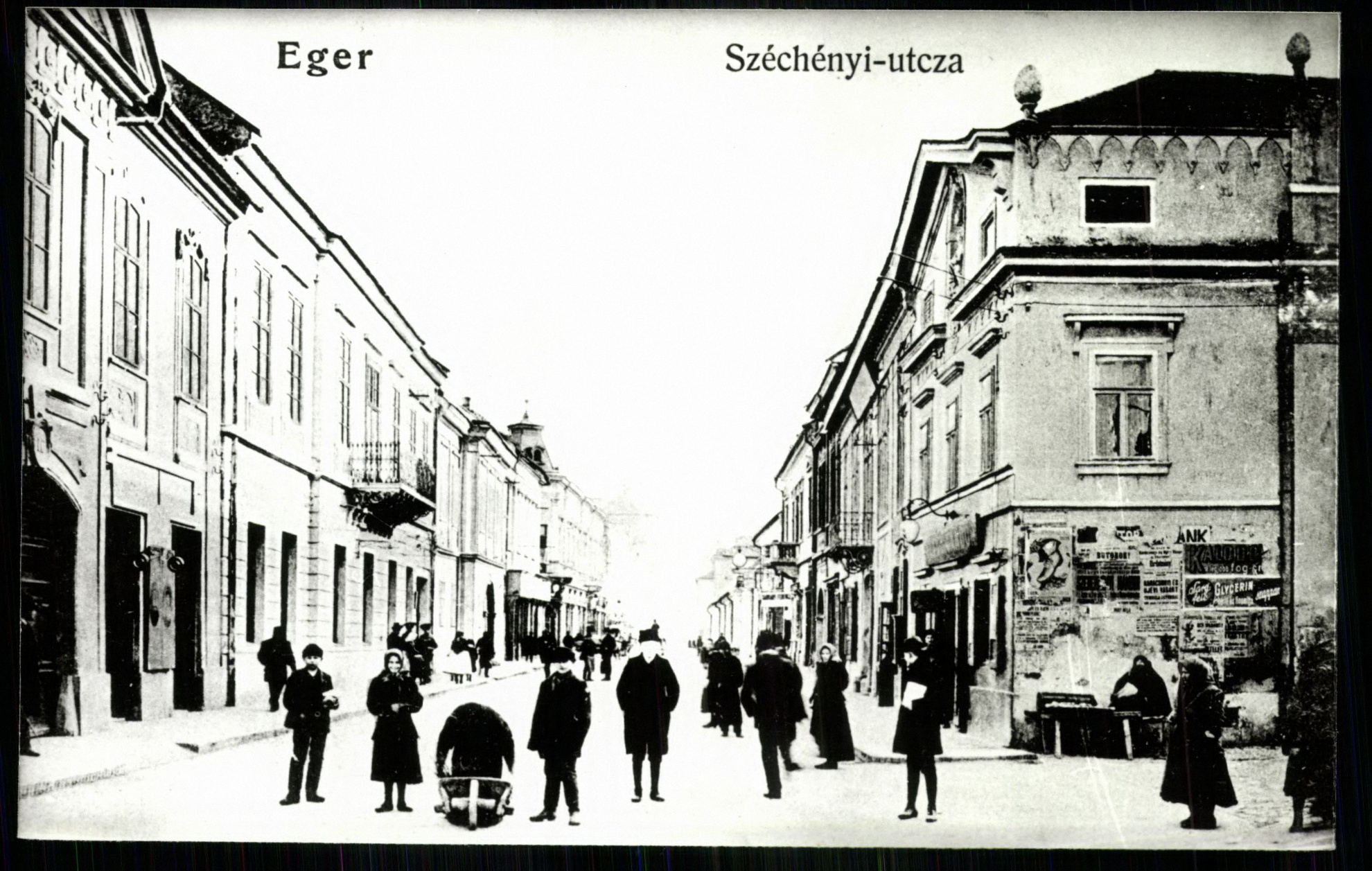Eger; Széchényi utca (Magyar Kereskedelmi és Vendéglátóipari Múzeum CC BY-NC-ND)