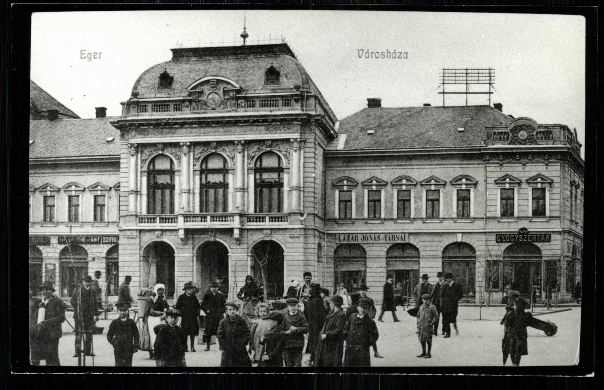 Eger; Városháza (Magyar Kereskedelmi és Vendéglátóipari Múzeum CC BY-NC-ND)