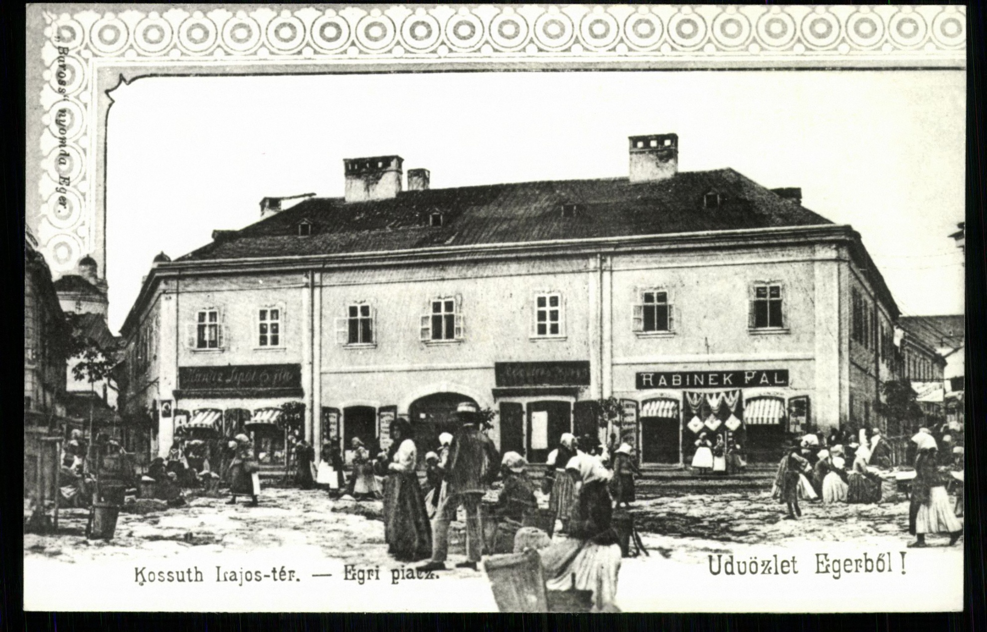 Eger; Kossuth Lajos tér (Magyar Kereskedelmi és Vendéglátóipari Múzeum CC BY-NC-ND)