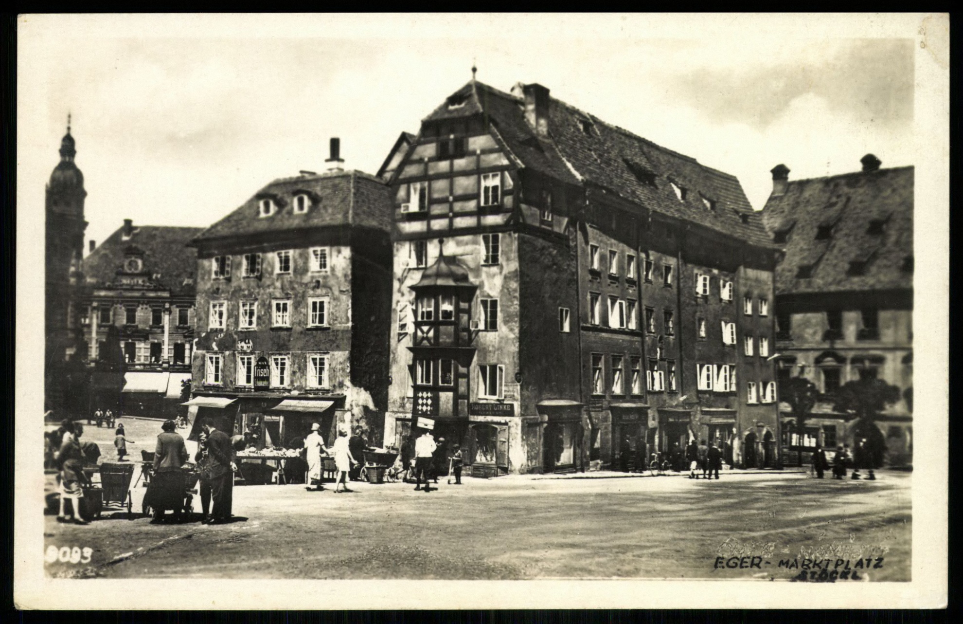 Eger; Marktplatz (Magyar Kereskedelmi és Vendéglátóipari Múzeum CC BY-NC-ND)