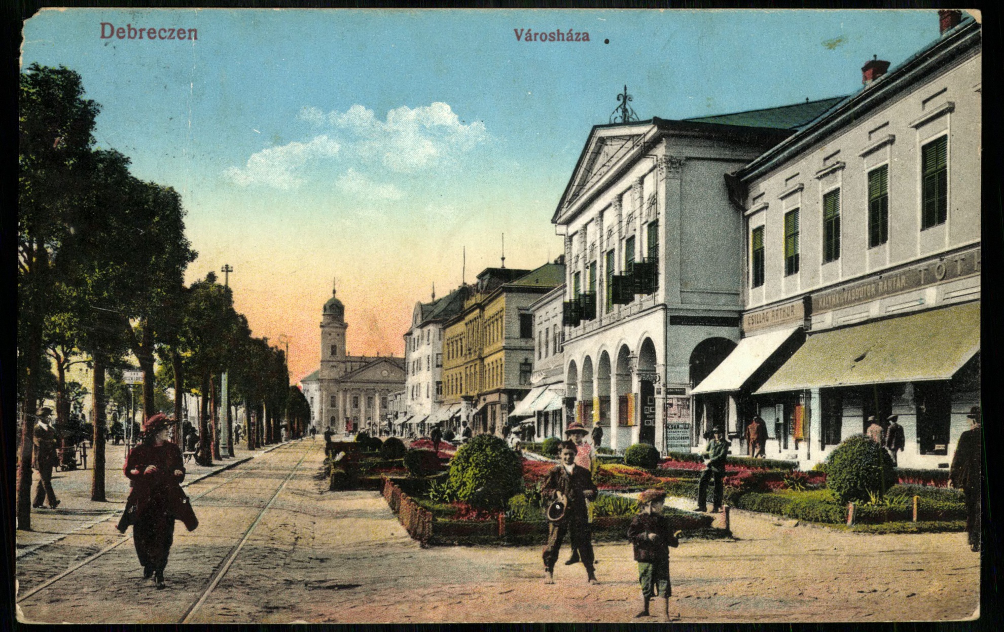 Debrecen; Városháza (Magyar Kereskedelmi és Vendéglátóipari Múzeum CC BY-NC-ND)
