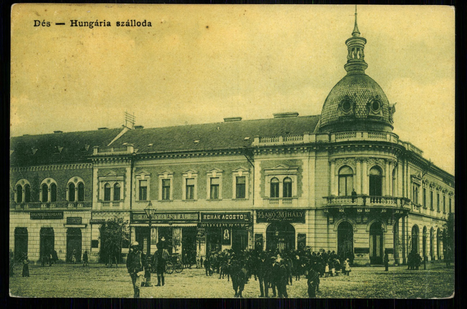Dés; Hungária Szálloda (Magyar Kereskedelmi és Vendéglátóipari Múzeum CC BY-NC-ND)