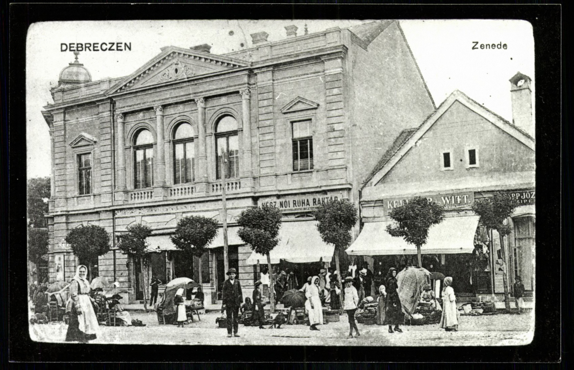 Debrecen; Zenede (Magyar Kereskedelmi és Vendéglátóipari Múzeum CC BY-NC-ND)