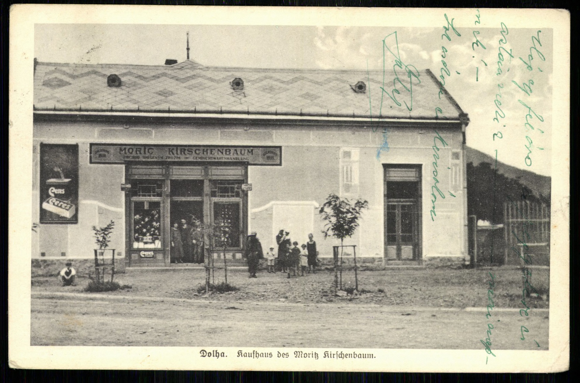 Dolha; Aufhaus des Moritz Kirschenbaum (Magyar Kereskedelmi és Vendéglátóipari Múzeum CC BY-NC-ND)