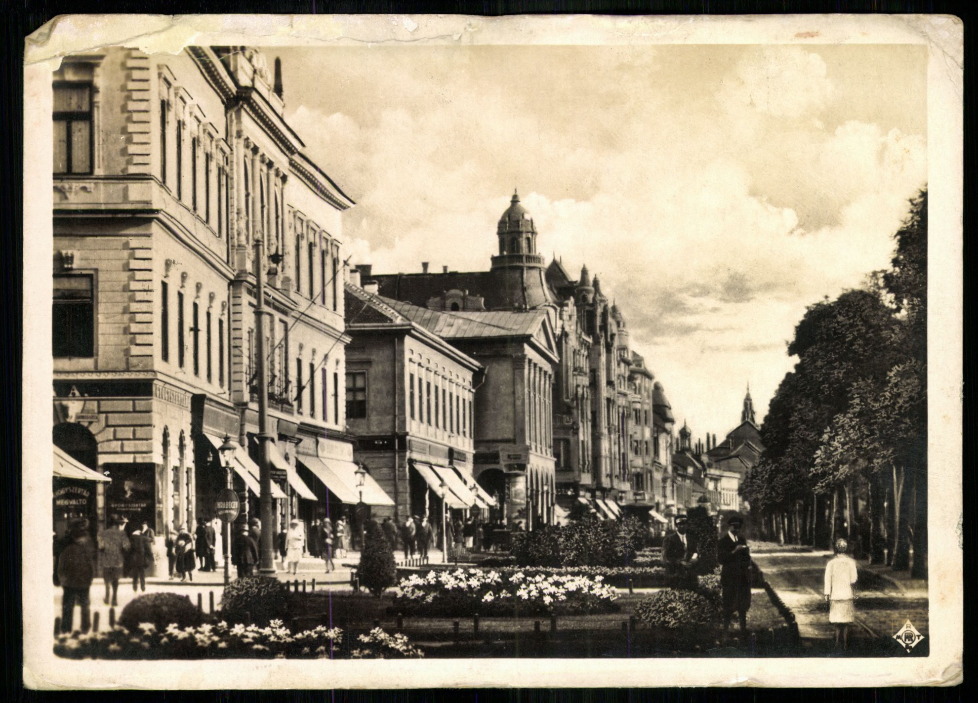 Debrecen; Ferenc József út (Magyar Kereskedelmi és Vendéglátóipari Múzeum CC BY-NC-ND)