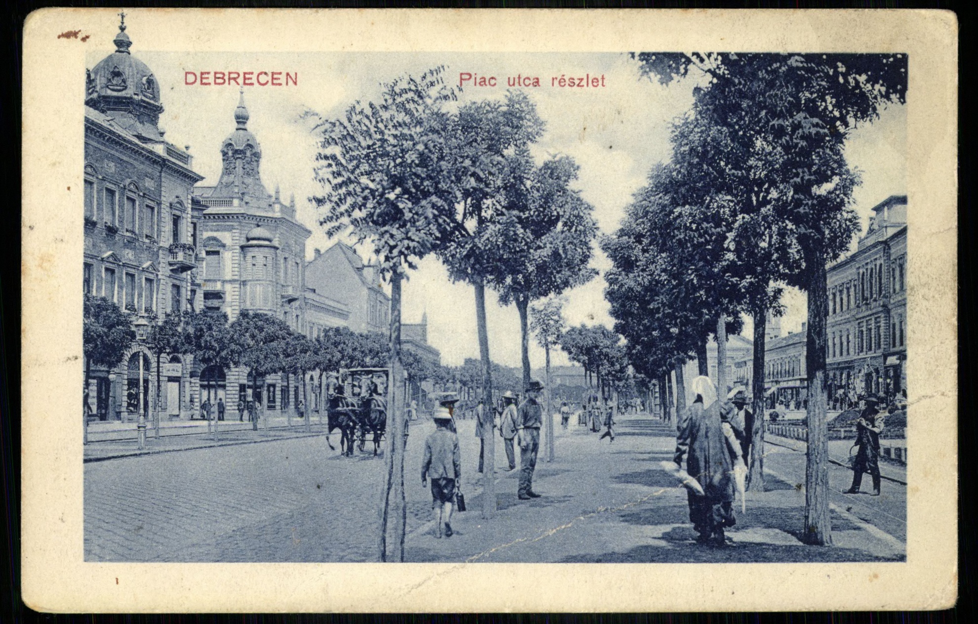 Debrecen; Piac utca részlet (Magyar Kereskedelmi és Vendéglátóipari Múzeum CC BY-NC-ND)