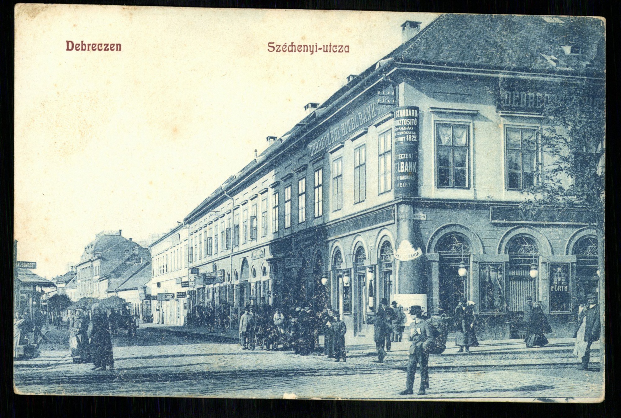 Debrecen; Széchenyi utca (Magyar Kereskedelmi és Vendéglátóipari Múzeum CC BY-NC-ND)