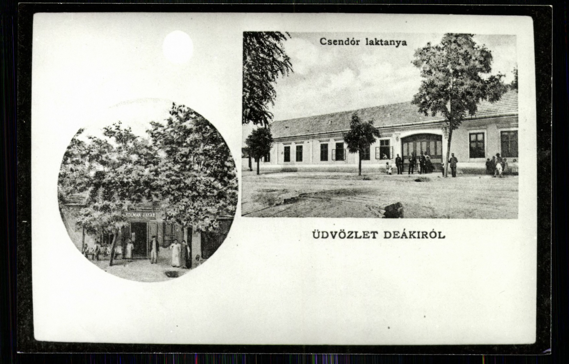 Deáki; Csendőr laktanya (Magyar Kereskedelmi és Vendéglátóipari Múzeum CC BY-NC-ND)