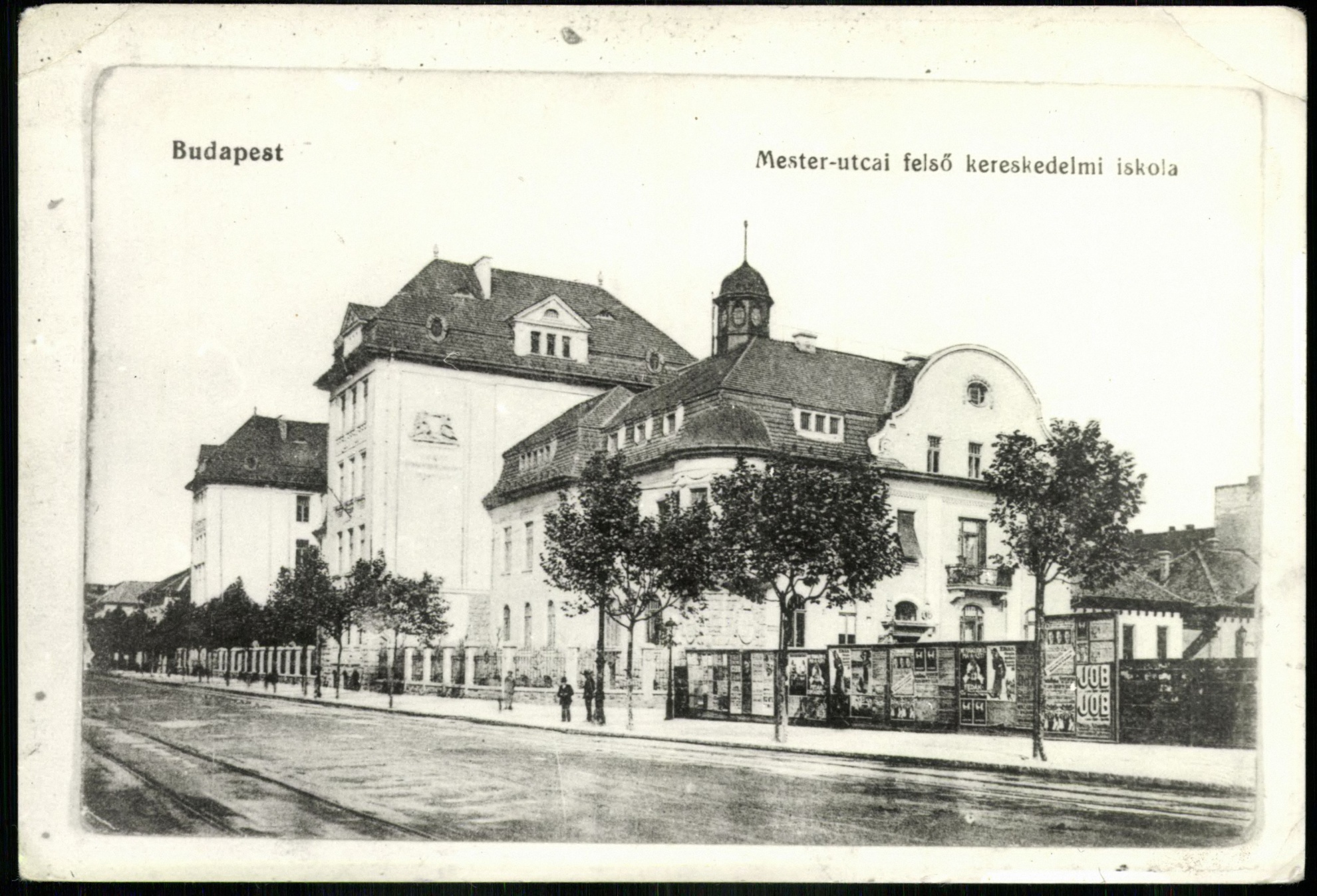 Budapest; Mester utcai felsőkereskedelmi iskola (Magyar Kereskedelmi és Vendéglátóipari Múzeum CC BY-NC-ND)