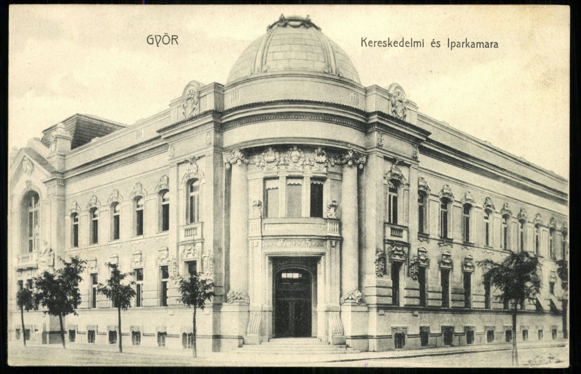 Győr; Kereskedelmi és Iparkamara (Magyar Kereskedelmi és Vendéglátóipari Múzeum CC BY-NC-ND)