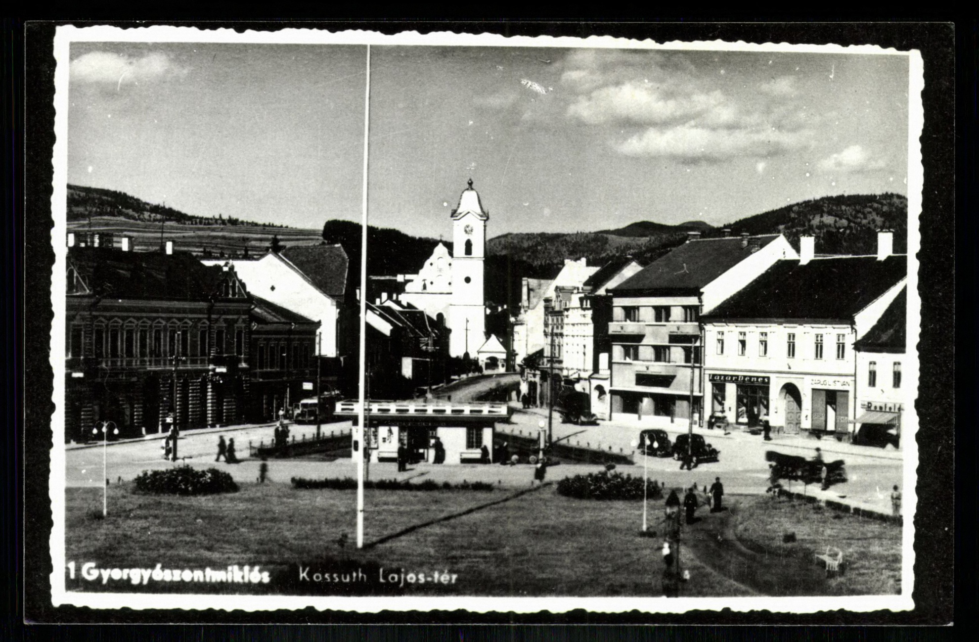 Gyergyószentmiklós; Kossuth Lajos tér (Magyar Kereskedelmi és Vendéglátóipari Múzeum CC BY-NC-ND)
