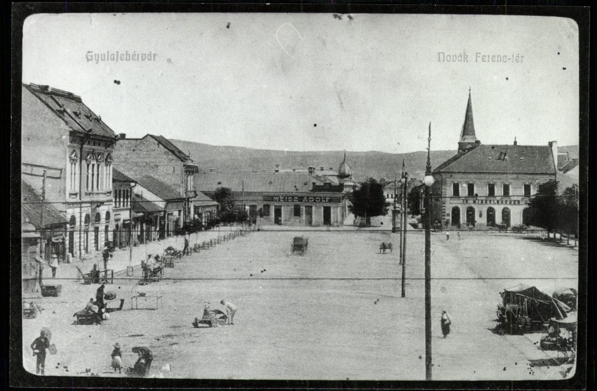 Gyulafehérvár; Novák Ferenc tér (Magyar Kereskedelmi és Vendéglátóipari Múzeum CC BY-NC-ND)
