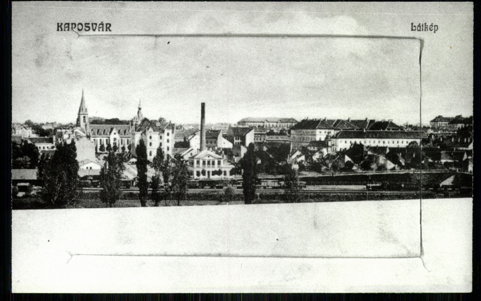 Kaposvár; Látkép (Magyar Kereskedelmi és Vendéglátóipari Múzeum CC BY-NC-ND)