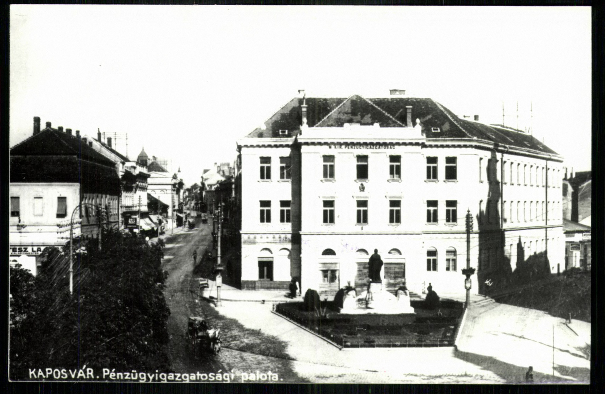 Kaposvár; Pénzügyigazgatósági palota (Magyar Kereskedelmi és Vendéglátóipari Múzeum CC BY-NC-ND)