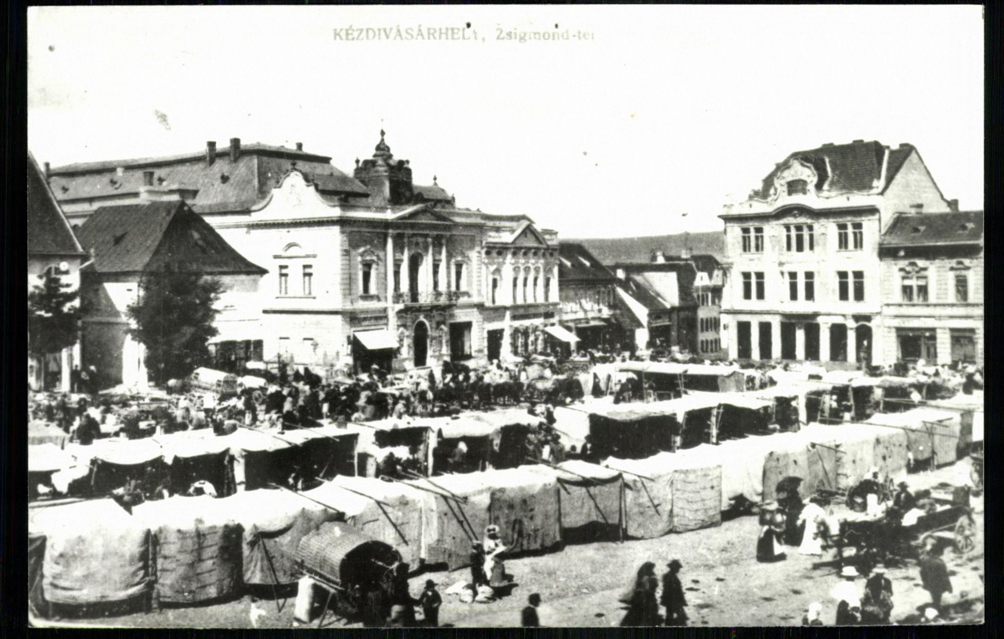 Kézdivásárhely; Zsigmond tér (Magyar Kereskedelmi és Vendéglátóipari Múzeum CC BY-NC-ND)