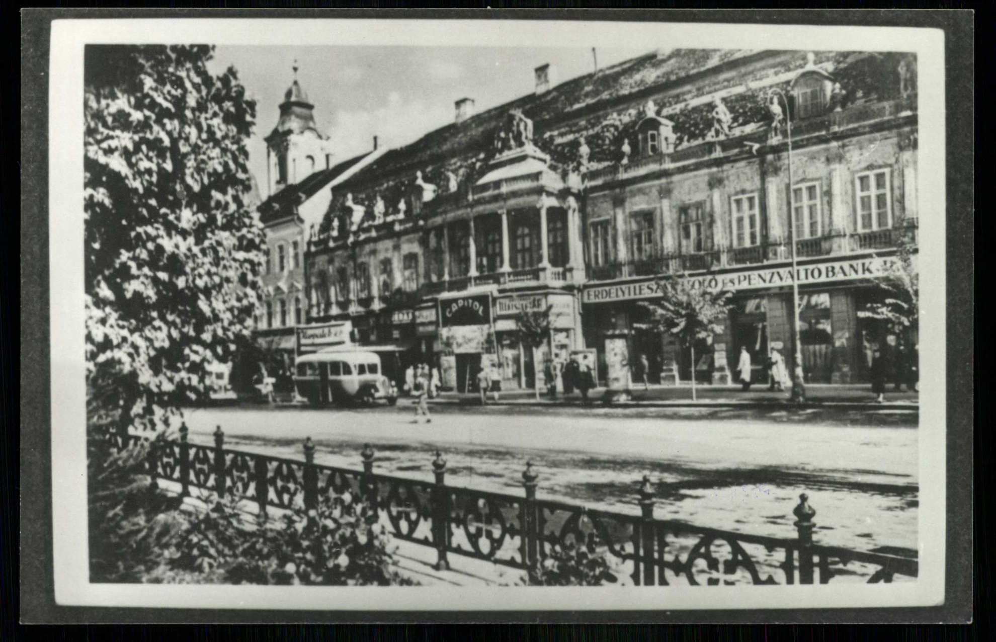 Kolozsvár; Mátyás király tér, Bánffy palota (Magyar Kereskedelmi és Vendéglátóipari Múzeum CC BY-NC-ND)
